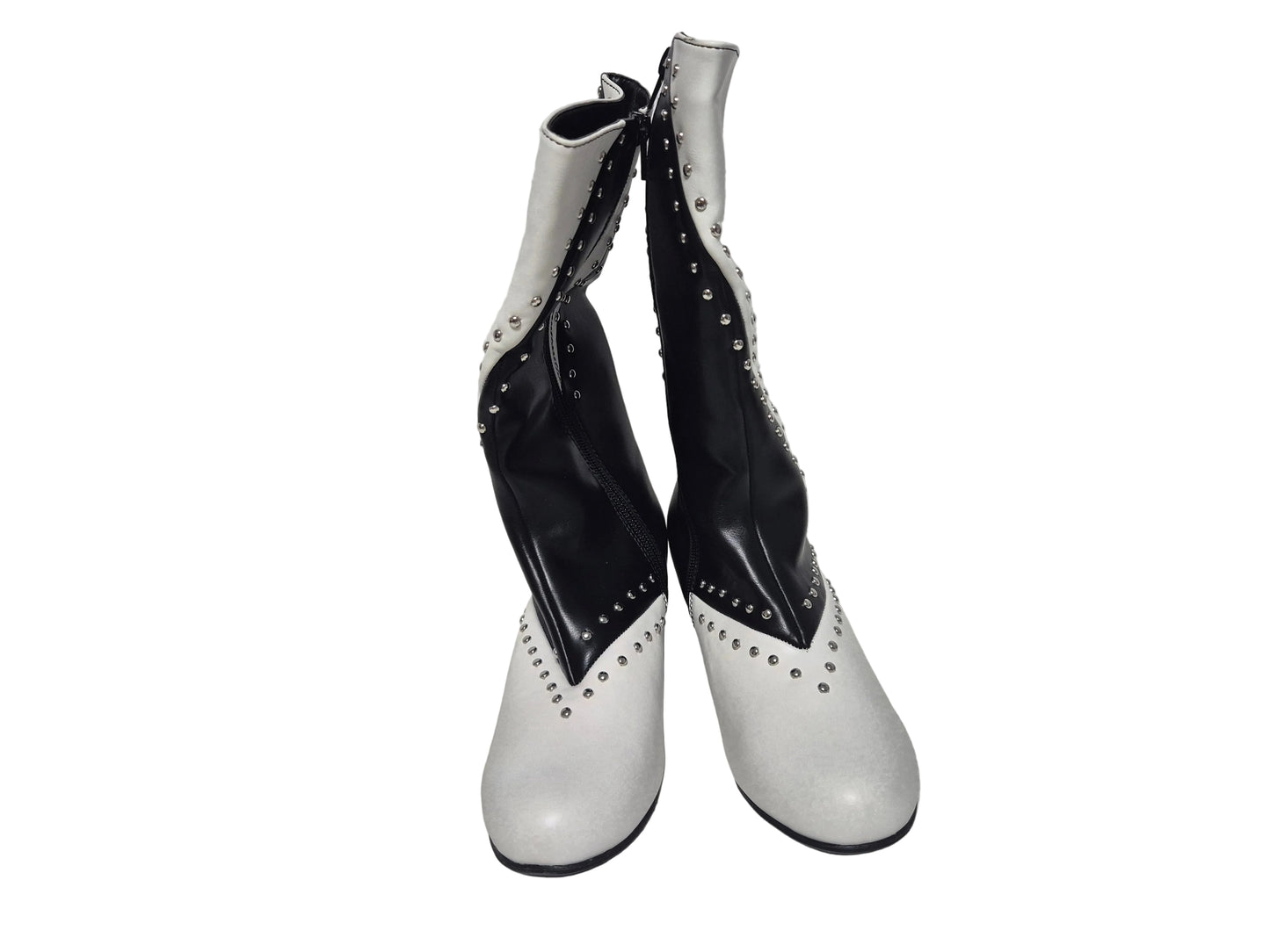 Liva Loop Cowboy Stiefel, schwarz weiß, Gr. 39