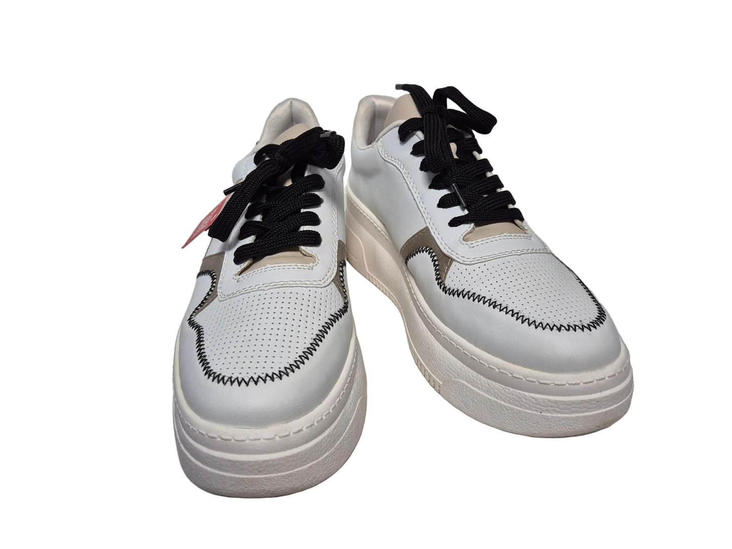 Rieker Plateausneaker Keilsneaker, weiß, Gr. 41