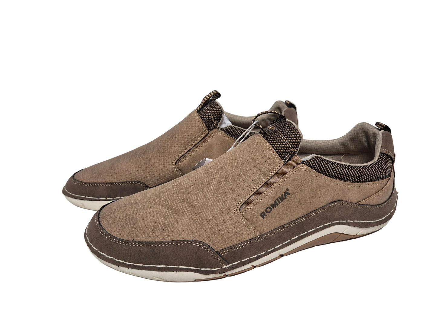 Romika Slipper Halbschuhe, beige, Gr. 45