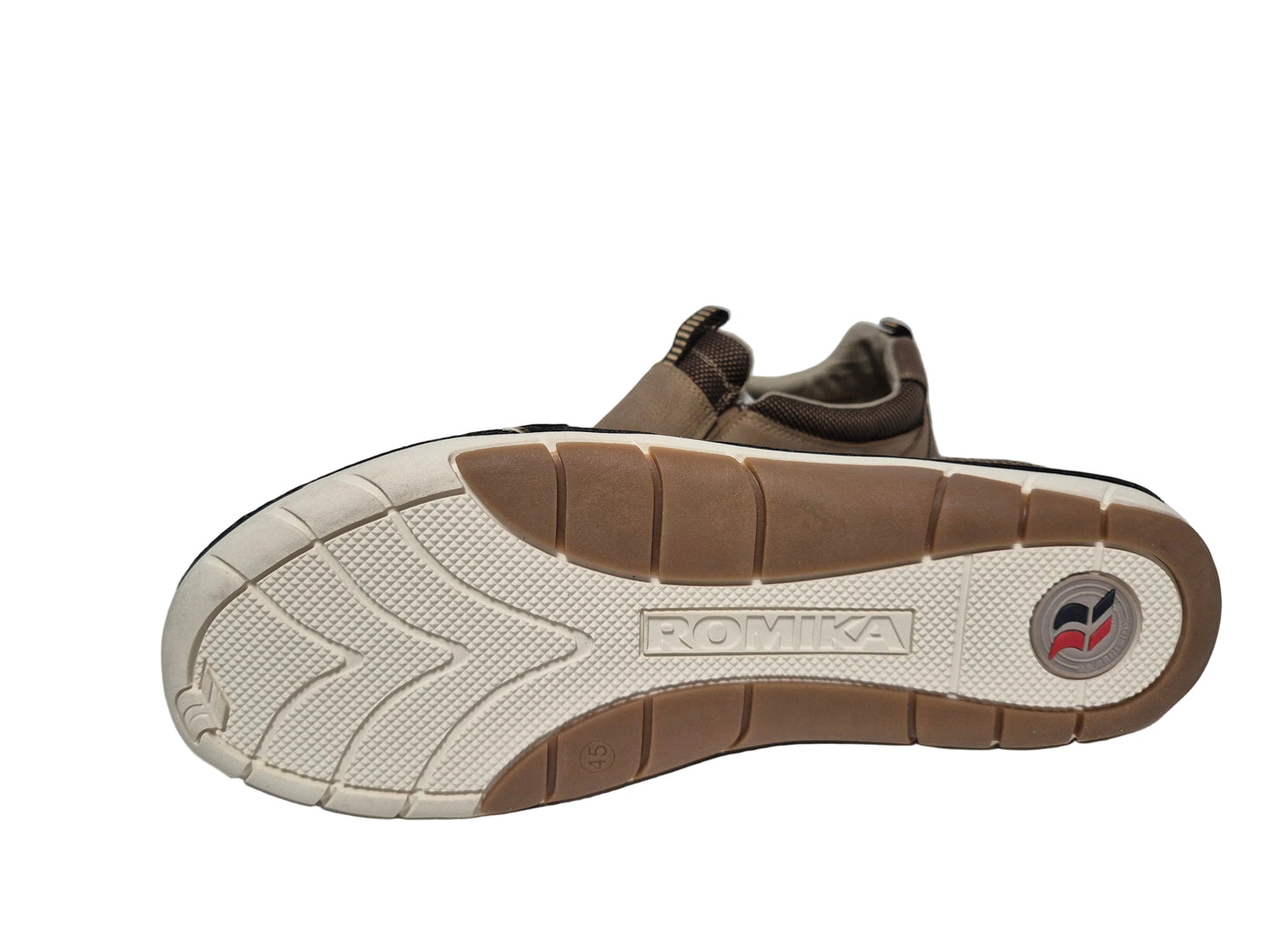 Romika Slipper Halbschuhe, beige, Gr. 45