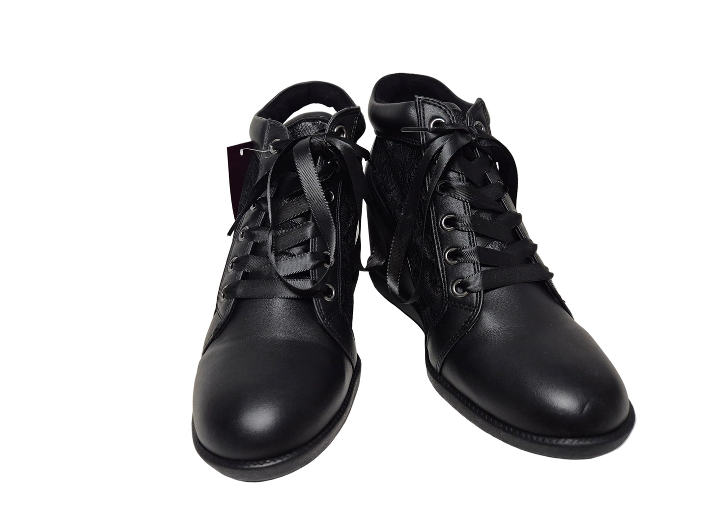 Lascana Stiefeletten Sneaker Keilabsatz, schwarz, Gr. 38