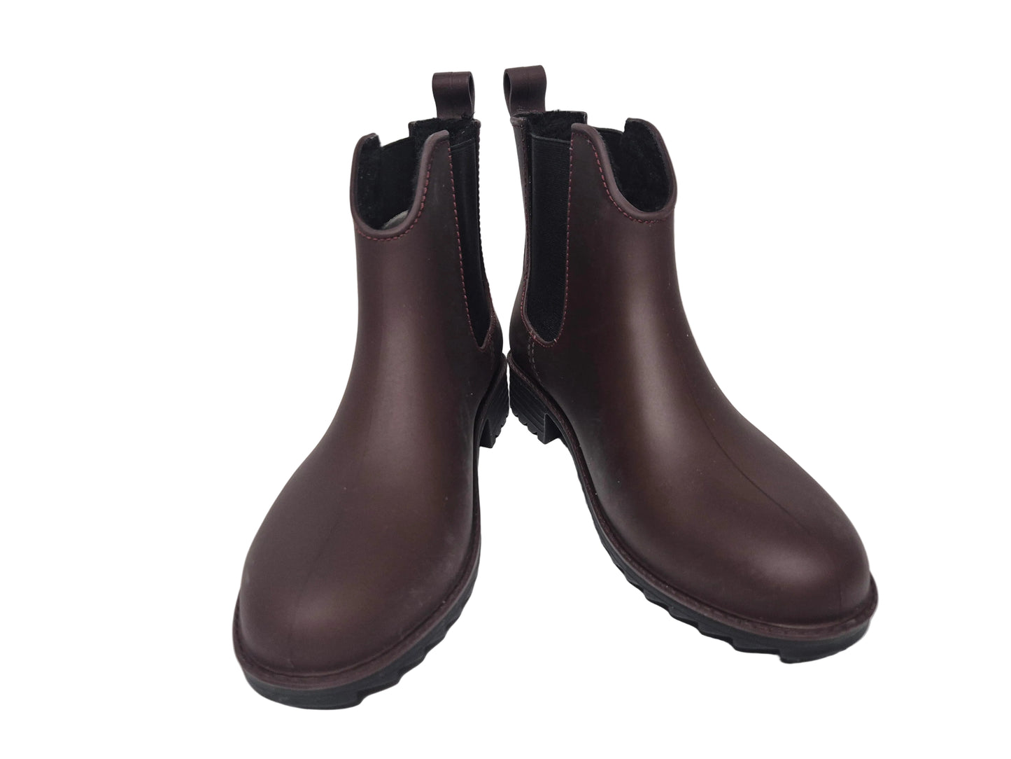 Rieker Chelseaboots Gummistiefelette, weinrot, Gr. 37