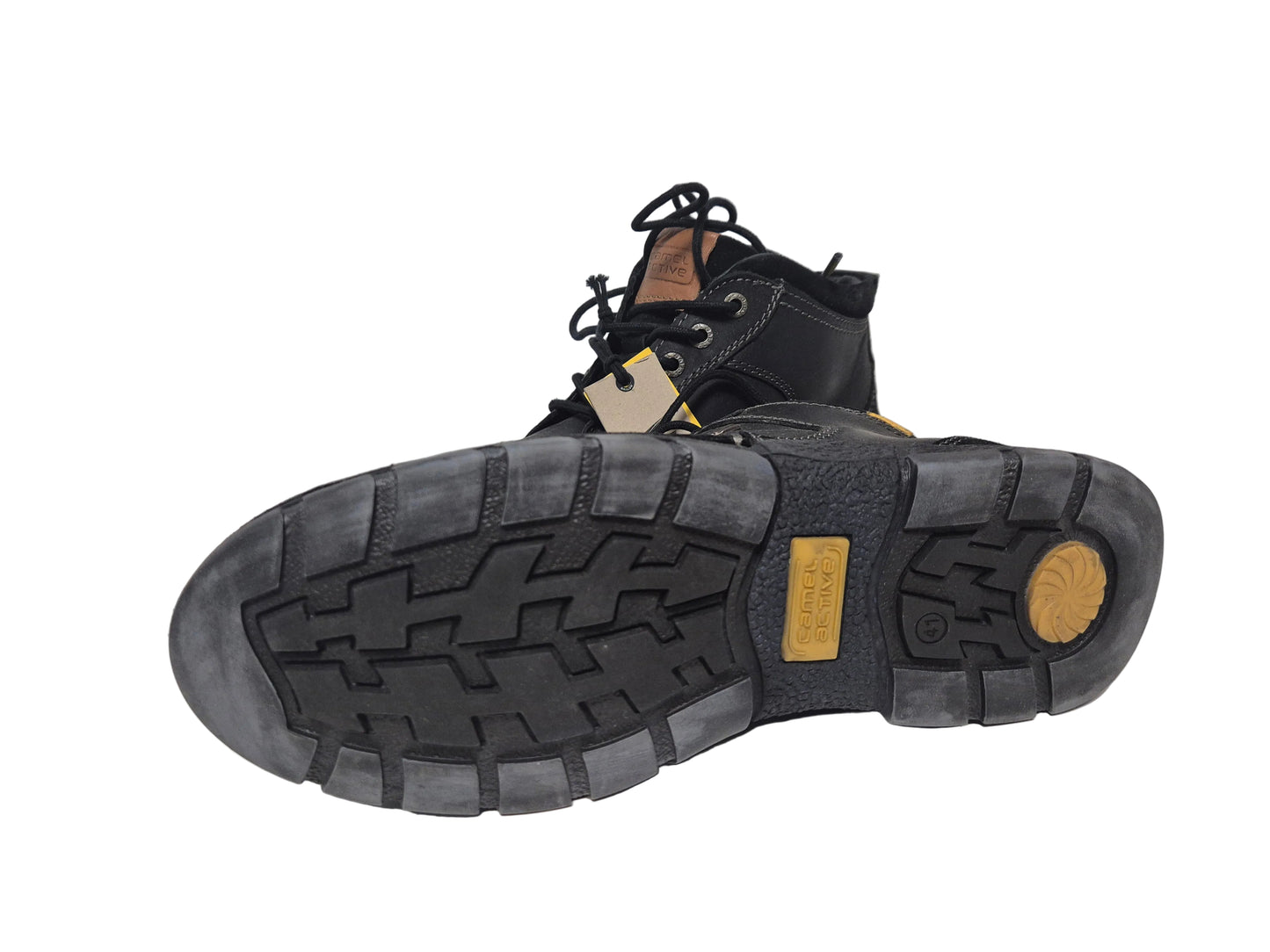 Camel active Alvar Schnürboots, schwarz, Gr. 41