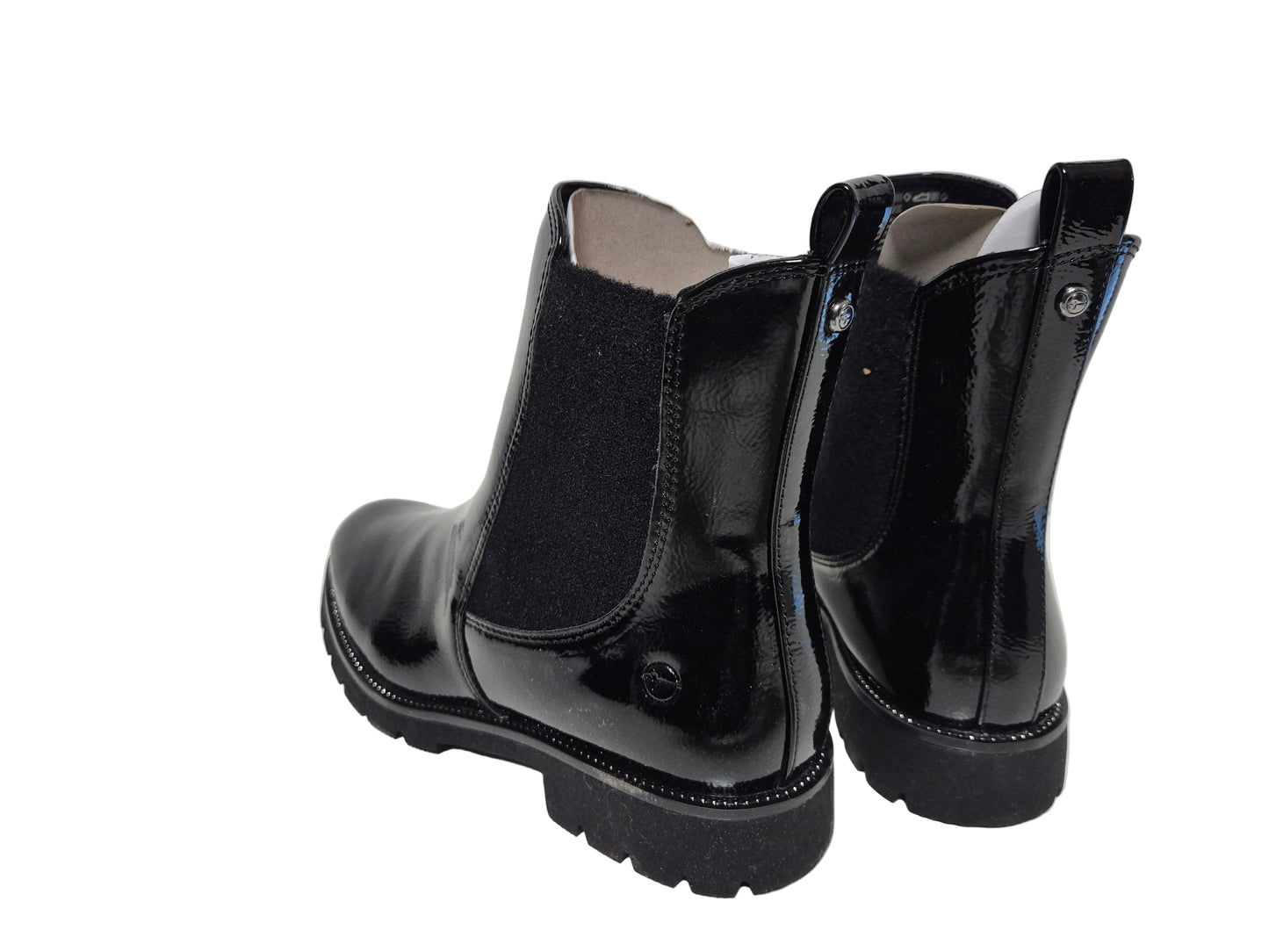 Tamaris Stiefelette Chelsea Boots, schwarz, Gr. 40