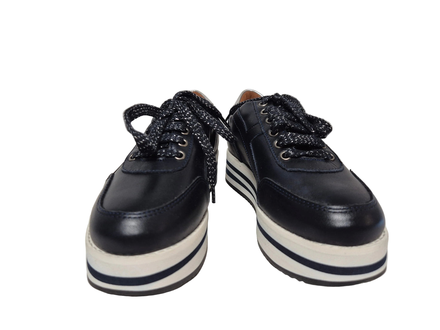 Heine Sneaker, marine weiß, Gr. 35