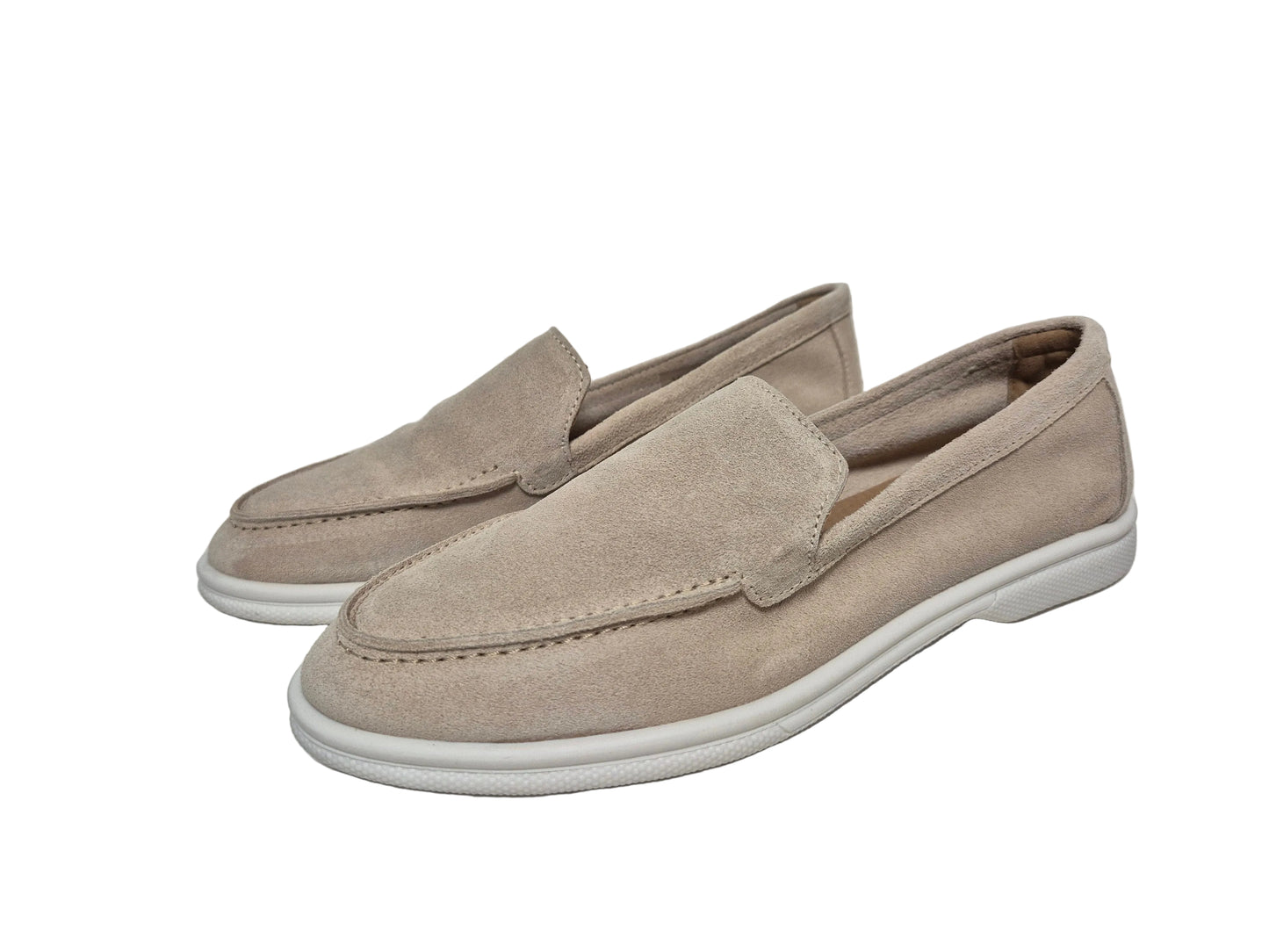 Heine Halbschuhe Schlupfschuhe Slipper, sand, Gr. 36