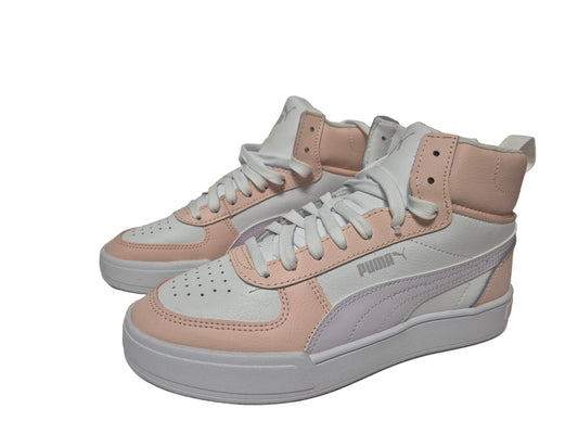 Puma Caven Mid Jr., weiß beige, Gr. 38