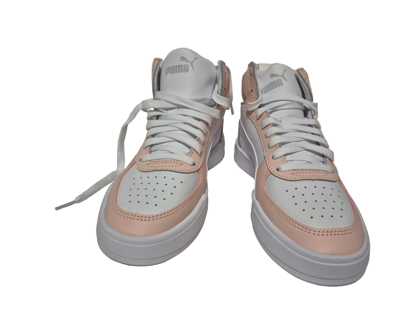 Puma Caven Mid Jr., weiß beige, Gr. 38