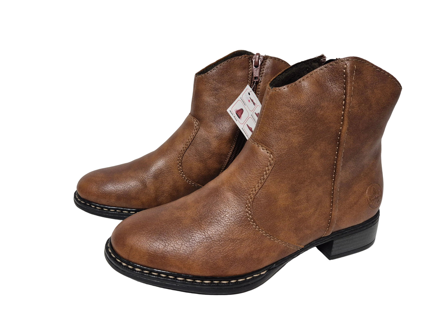 Rieker Stiefelette, braun, Gr. 37