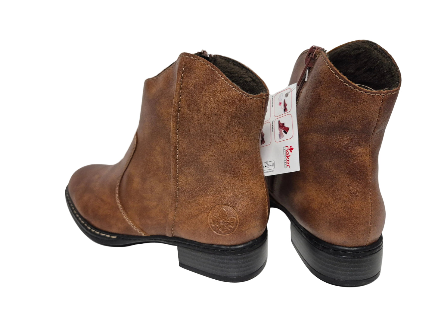 Rieker Stiefelette, braun, Gr. 37
