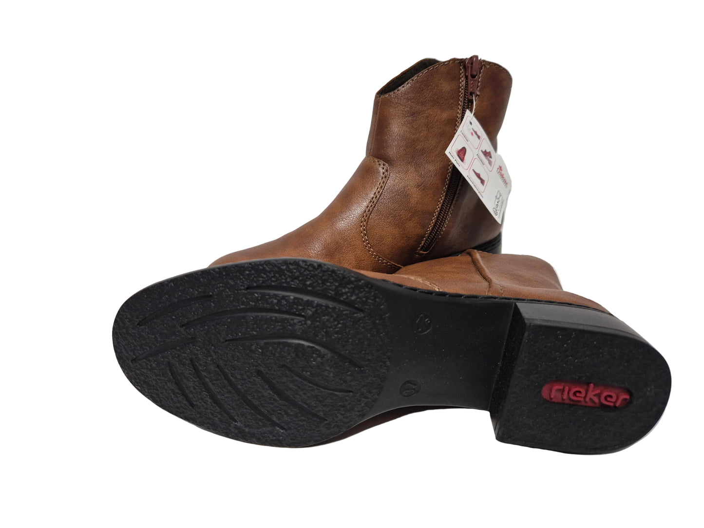 Rieker Stiefelette, braun, Gr. 37