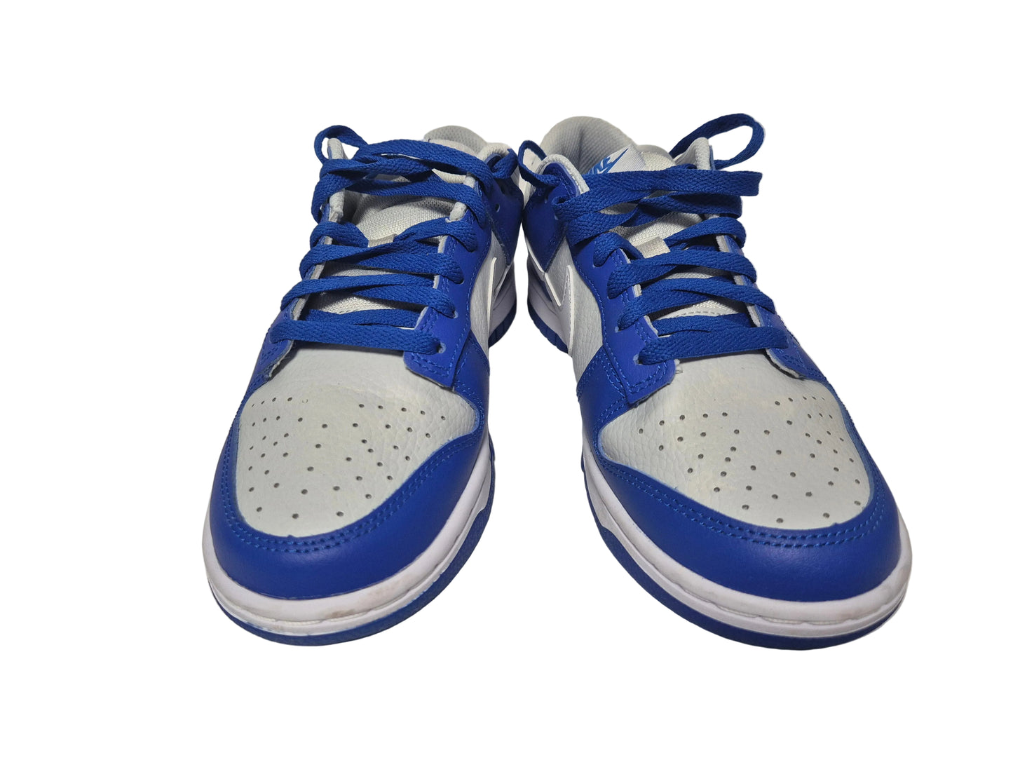 Nike Dunk Low Sneaker, blau weiß, Gr. 40,5