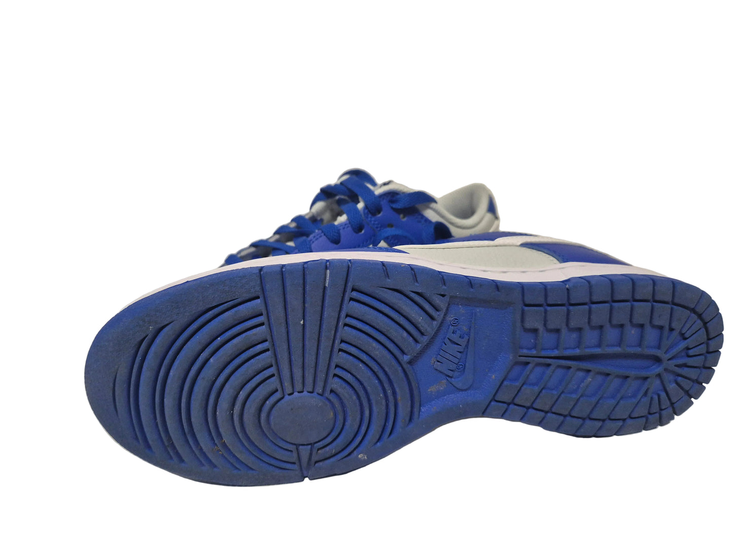 Nike Dunk Low Sneaker, blau weiß, Gr. 40,5