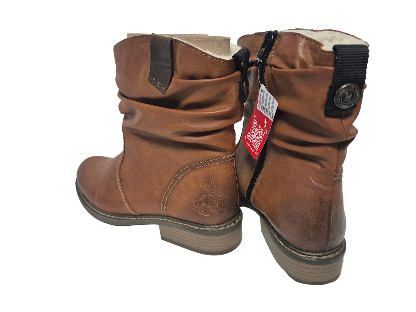 Rieker Winterboots Stiefelette, Braun, Gr. 39