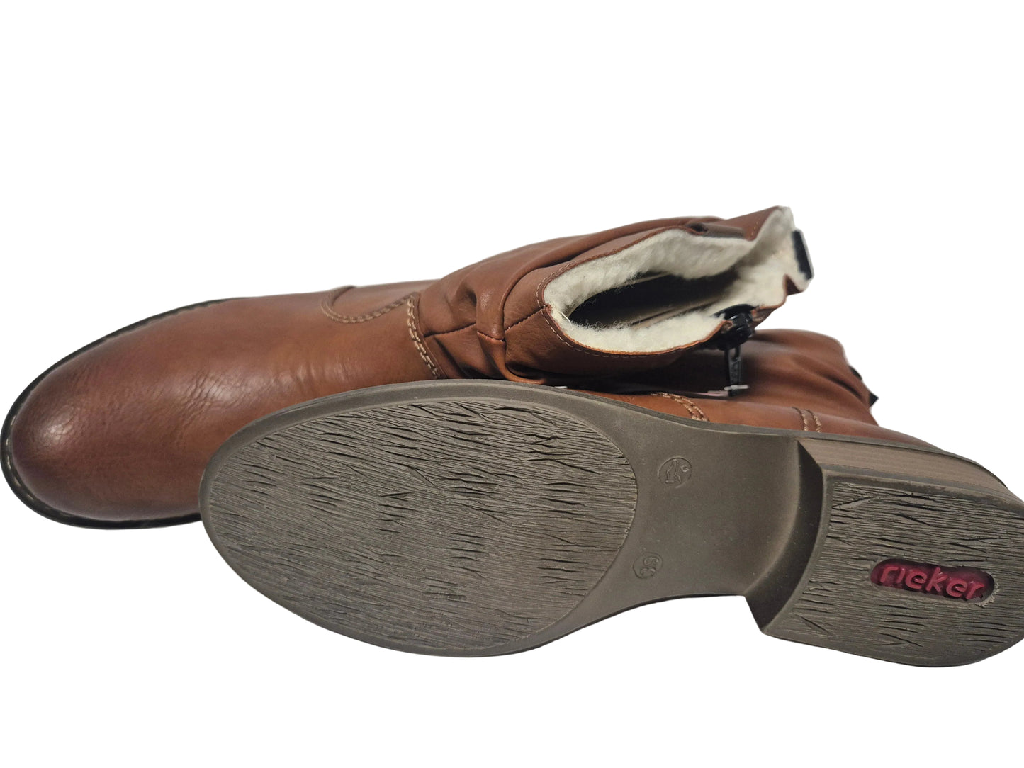 Rieker Winterboots Stiefelette, Braun, Gr. 39
