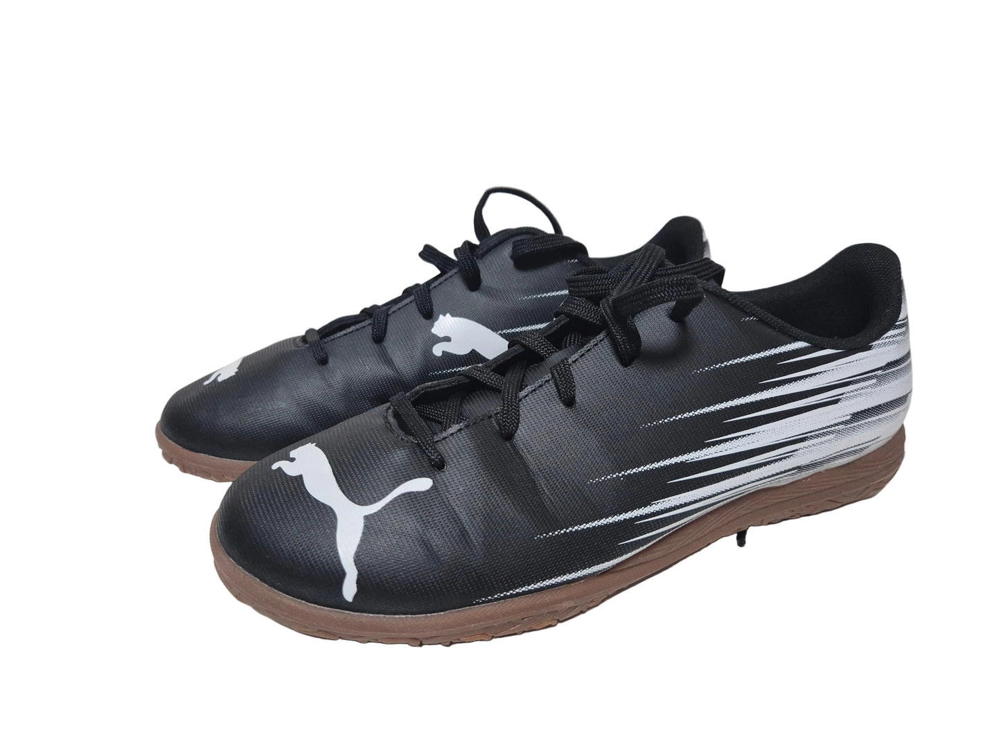 Puma Attacanto IT Fußballschuh Black-Silver Gr. 38