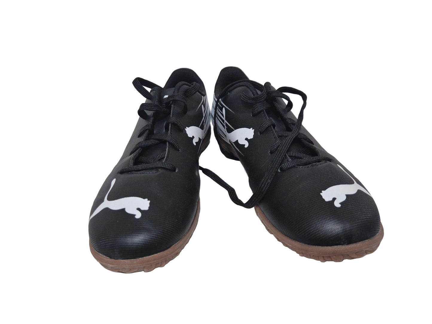 Puma Attacanto IT Fußballschuh Black-Silver Gr. 38