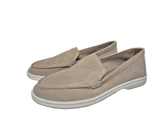 Heine Halbschuhe Schlupfschuhe Slipper, sand, Gr. 36