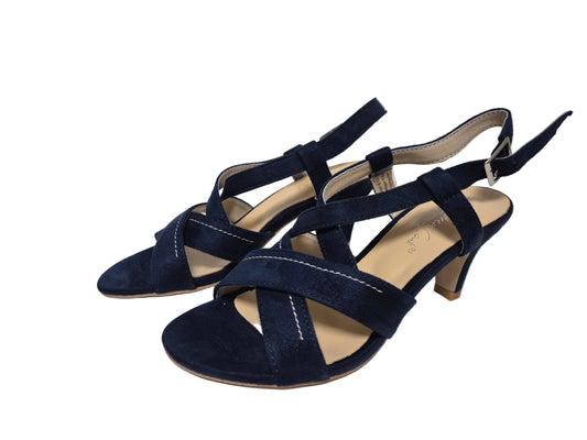 Andrea Conti Absatzschuhe Sandalette, marine, Gr. 35