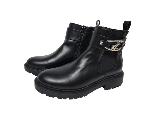 Heine Ankleboots Stiefeletten, schwarz, Gr. 37