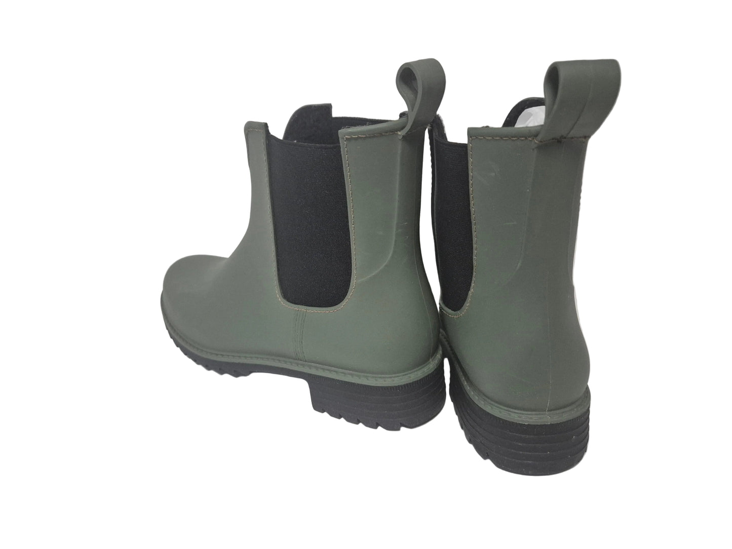 Rieker Stiefelette Kurzstiefel Gummistiefel, grün, Gr. 39