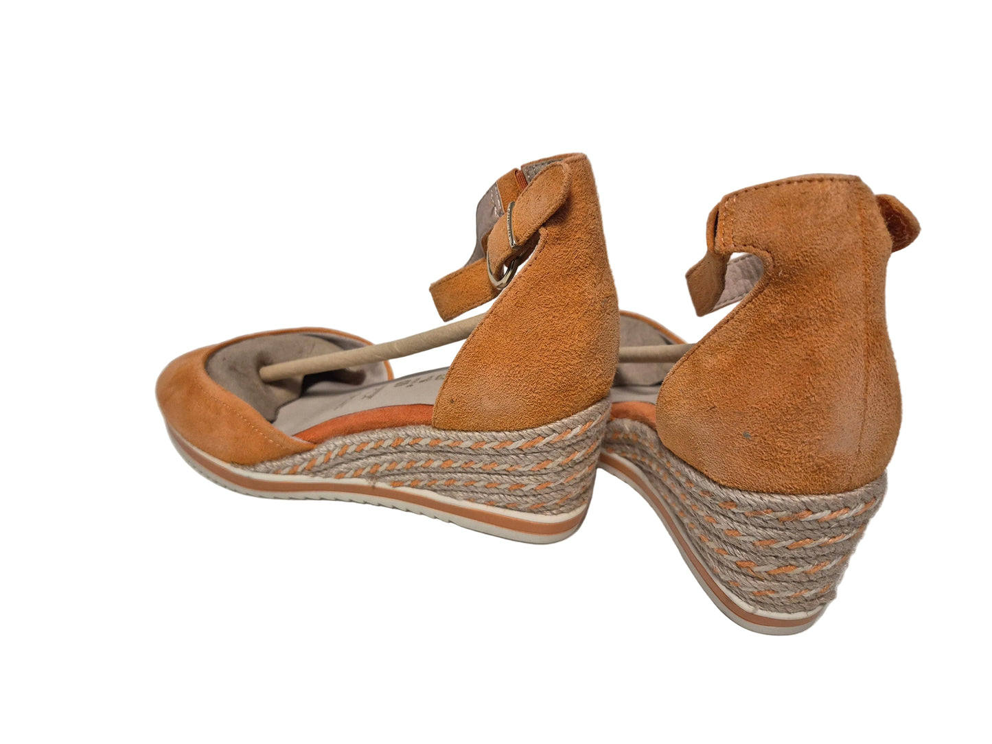 Tamaris Keilpumps Sandaletten, orange, Gr. 36