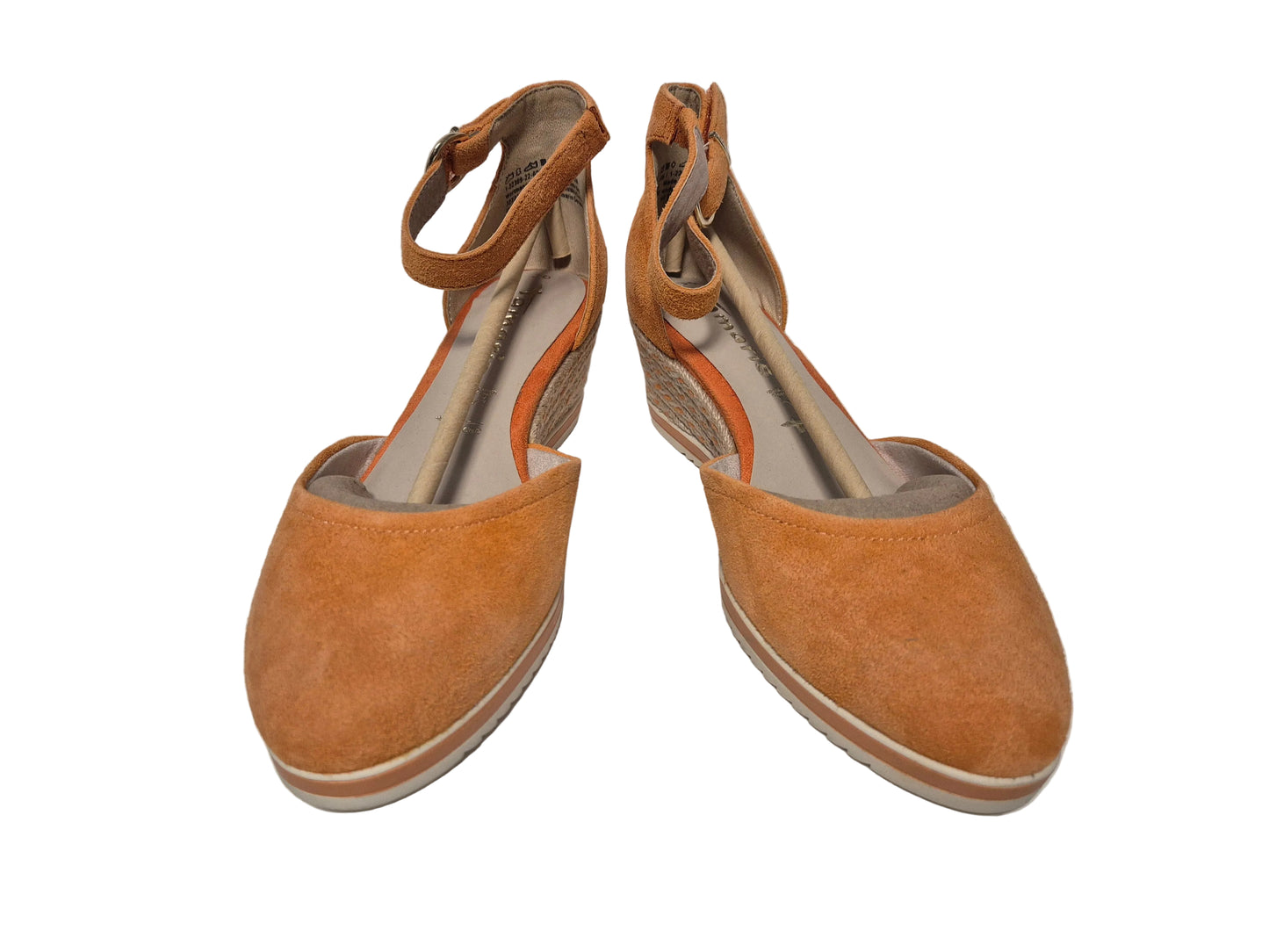 Tamaris Keilpumps Sandaletten, orange, Gr. 36