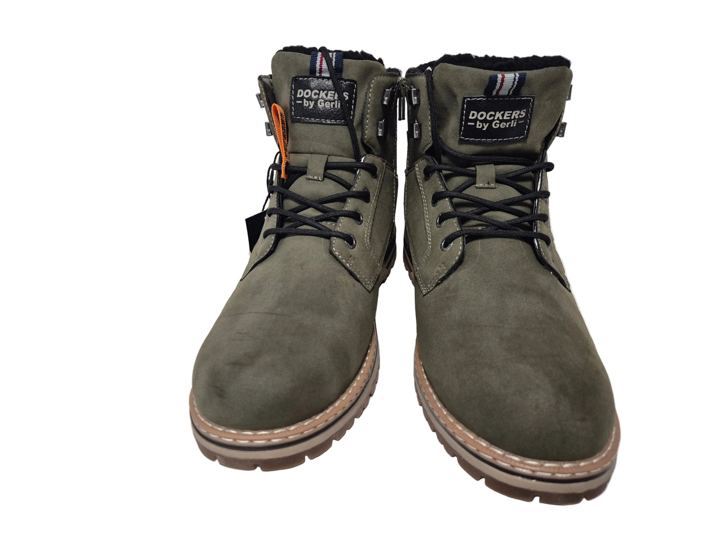 Dockers Winterboots Stiefel, oliv grün, Gr. 46