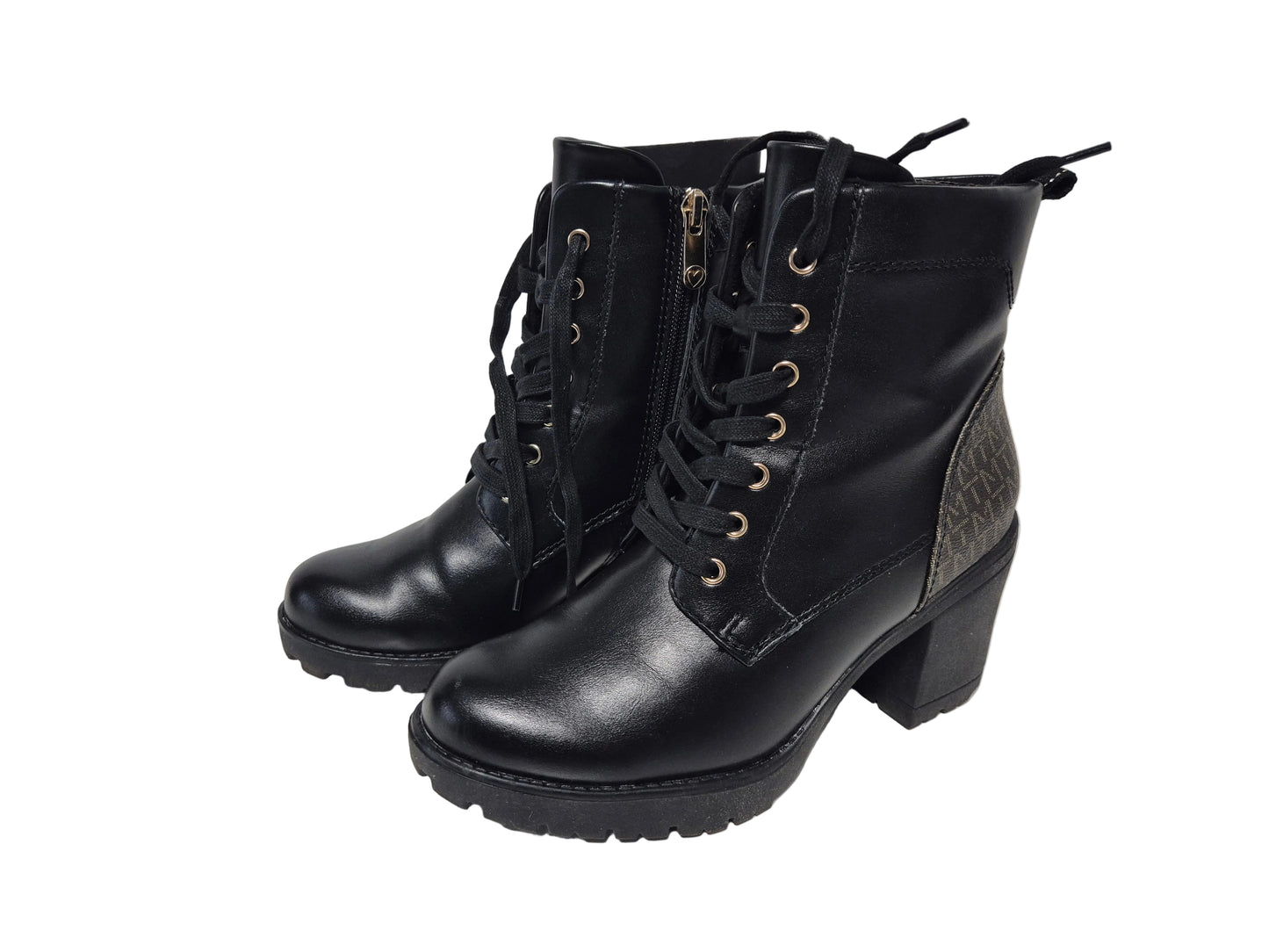 Marco Tozzi Schnürstiefelette, schwarz, Gr. 38