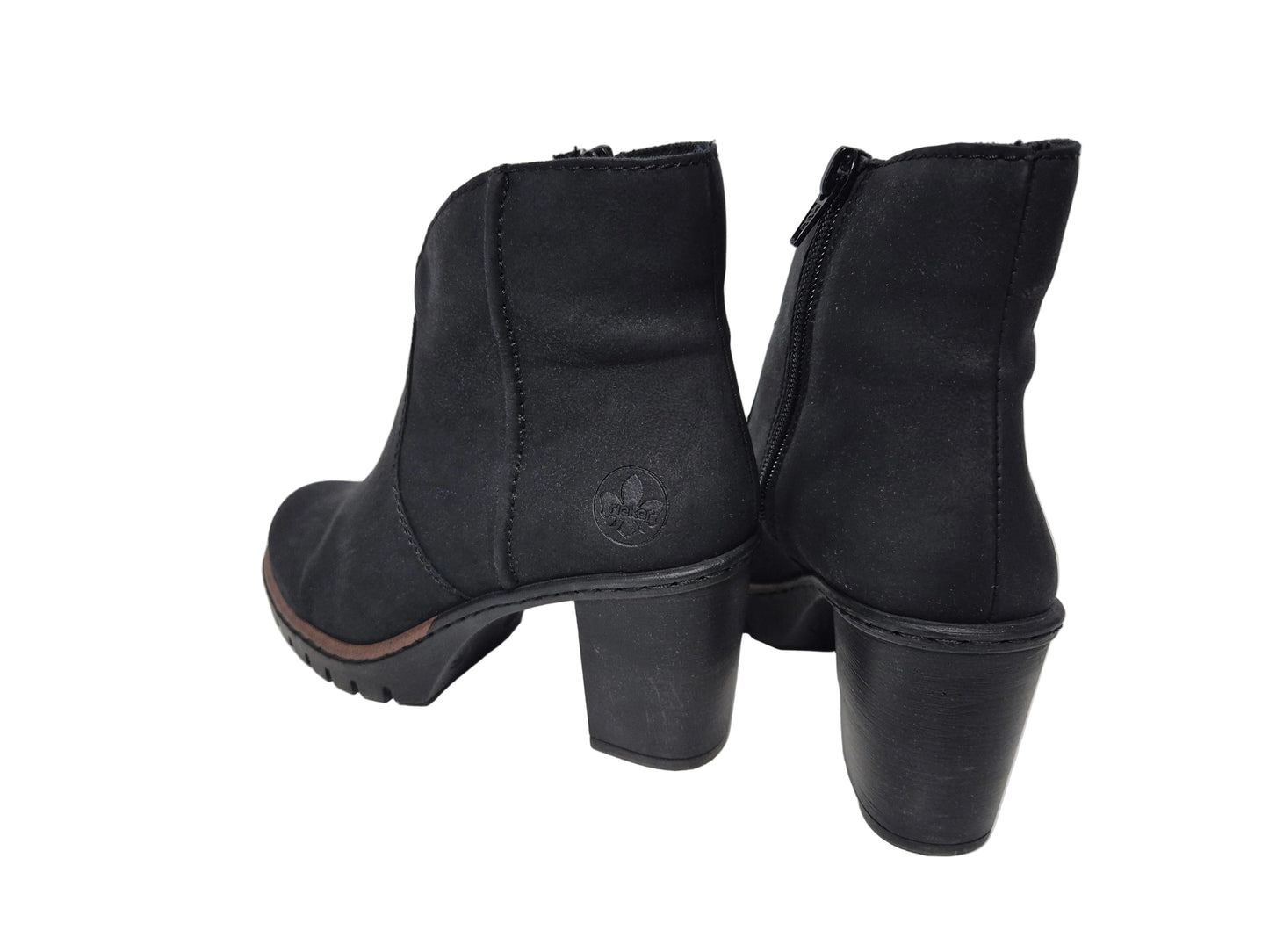 Rieker Ankleboots Stiefelette, schwarz, Gr. 37