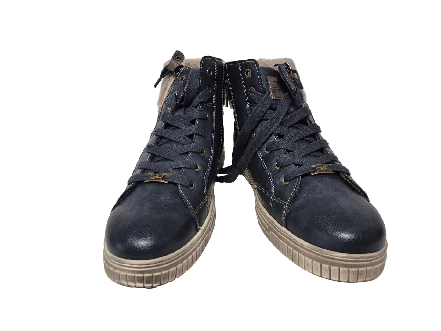 Mustang Janique Winterboots High Top Sneaker, navy, Gr. 43