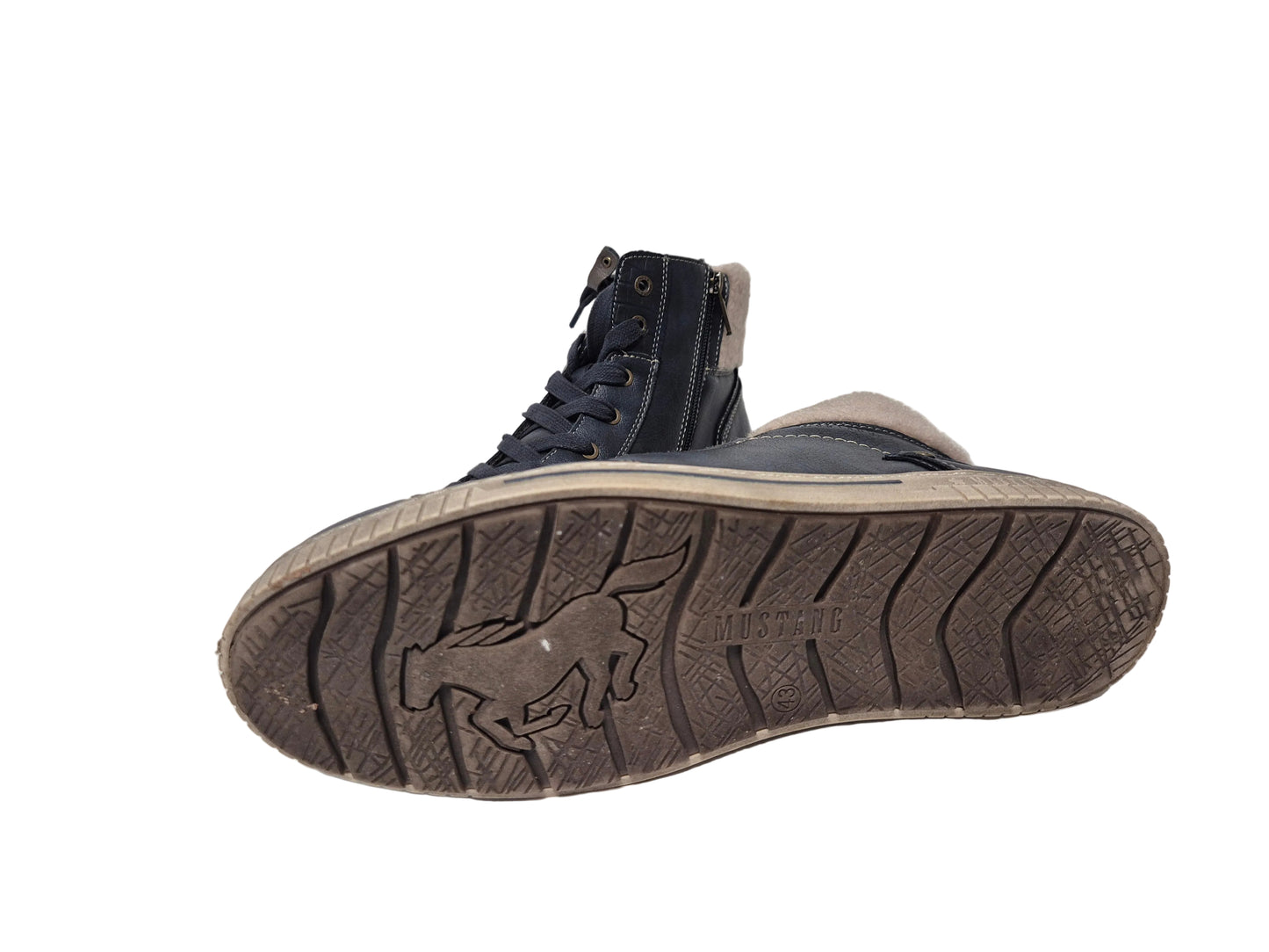 Mustang Janique Winterboots High Top Sneaker, navy, Gr. 43
