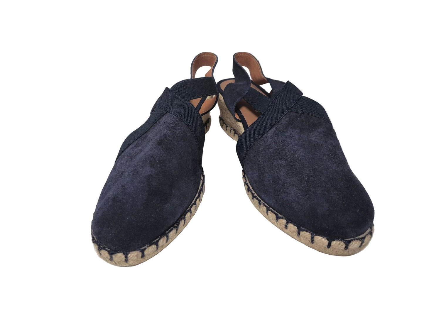 Verbenas Milena Serraje Keilsandalette, navy, Gr. 42