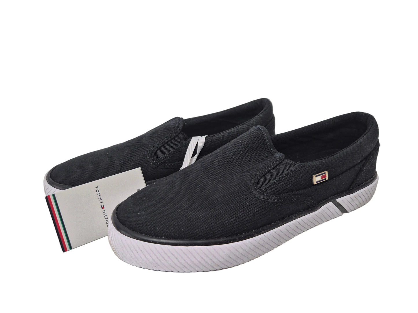 Tommy Hilfiger Slipper Sneaker, schwarz. Gr. 35