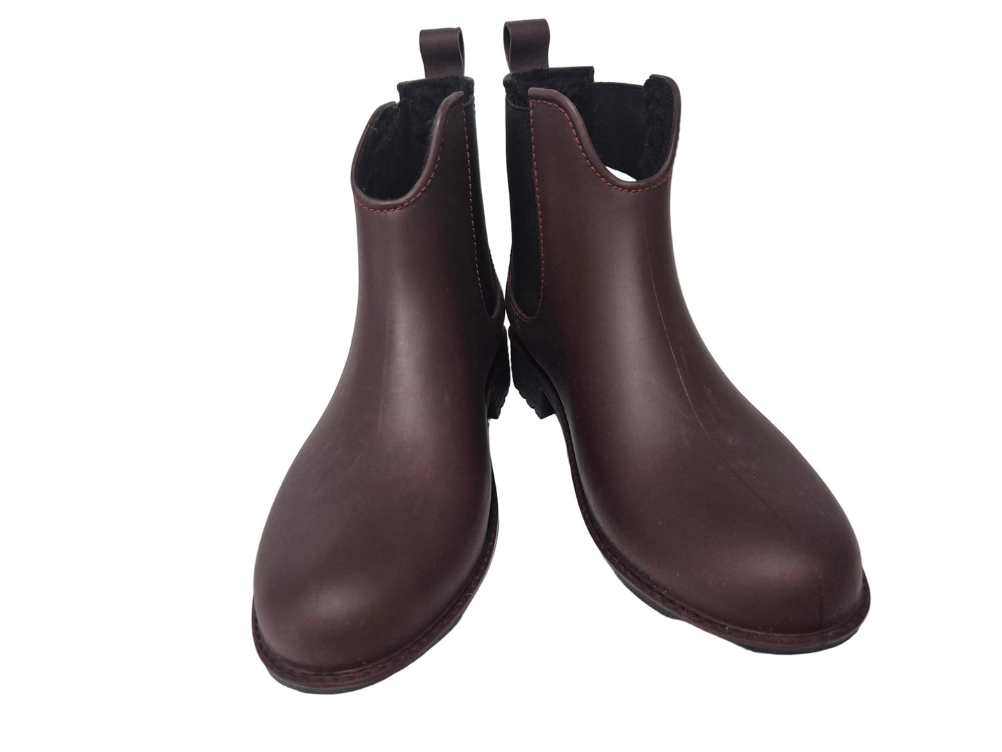 Rieker Chelseaboots Gummistiefelette, weinrot, Gr. 38