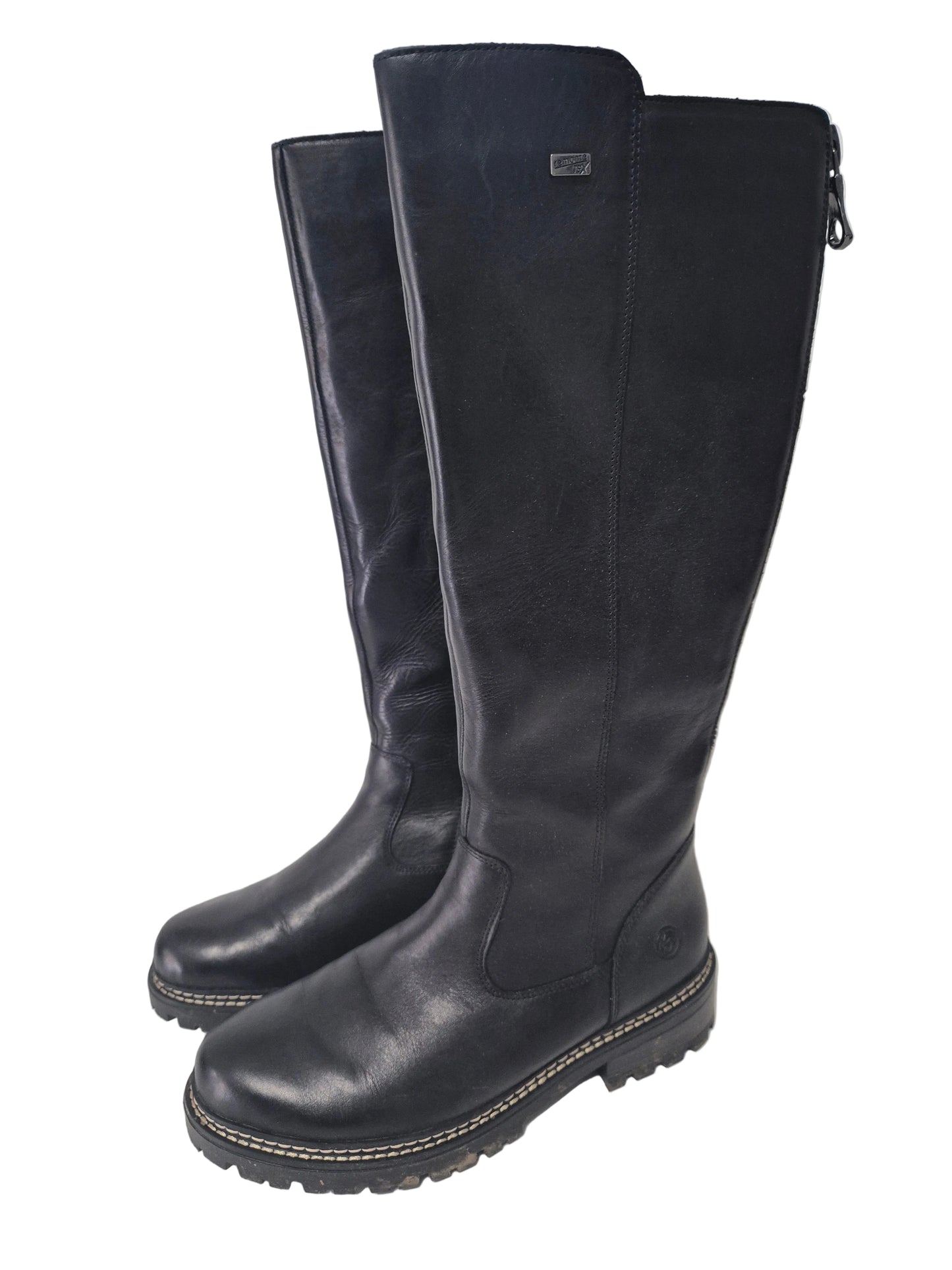 Remonte Stiefel Blockabsatz, schwarz, Gr. 40