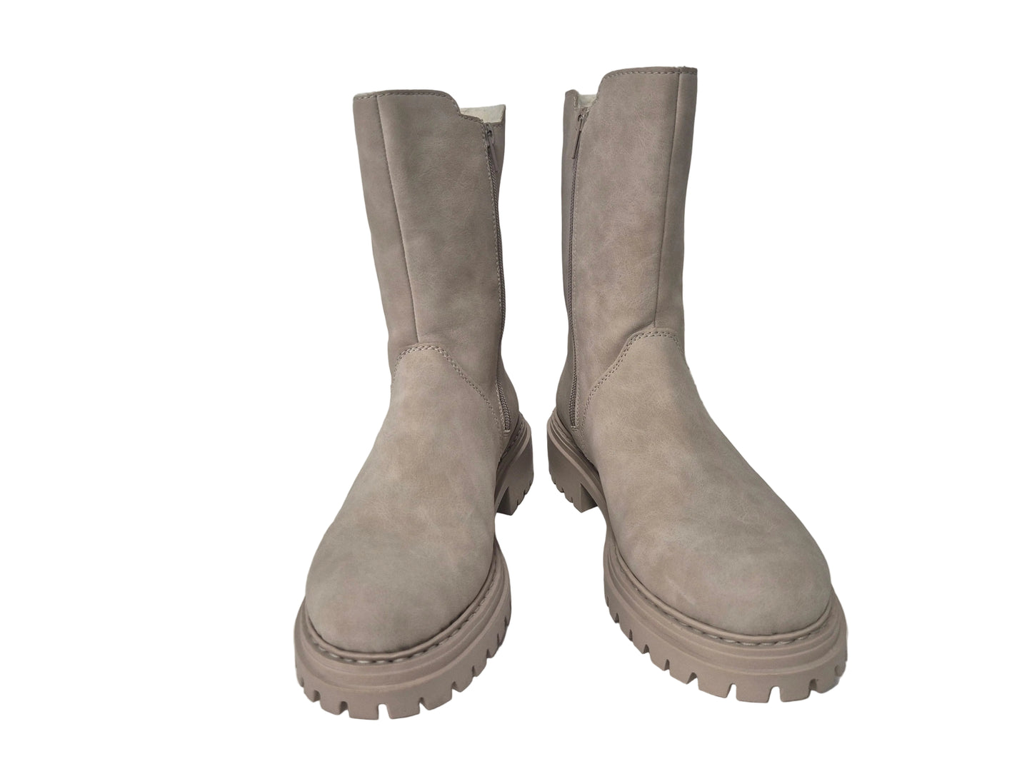 Rieker Chelseaboots mit breitem Stretch, creme, Gr. 40