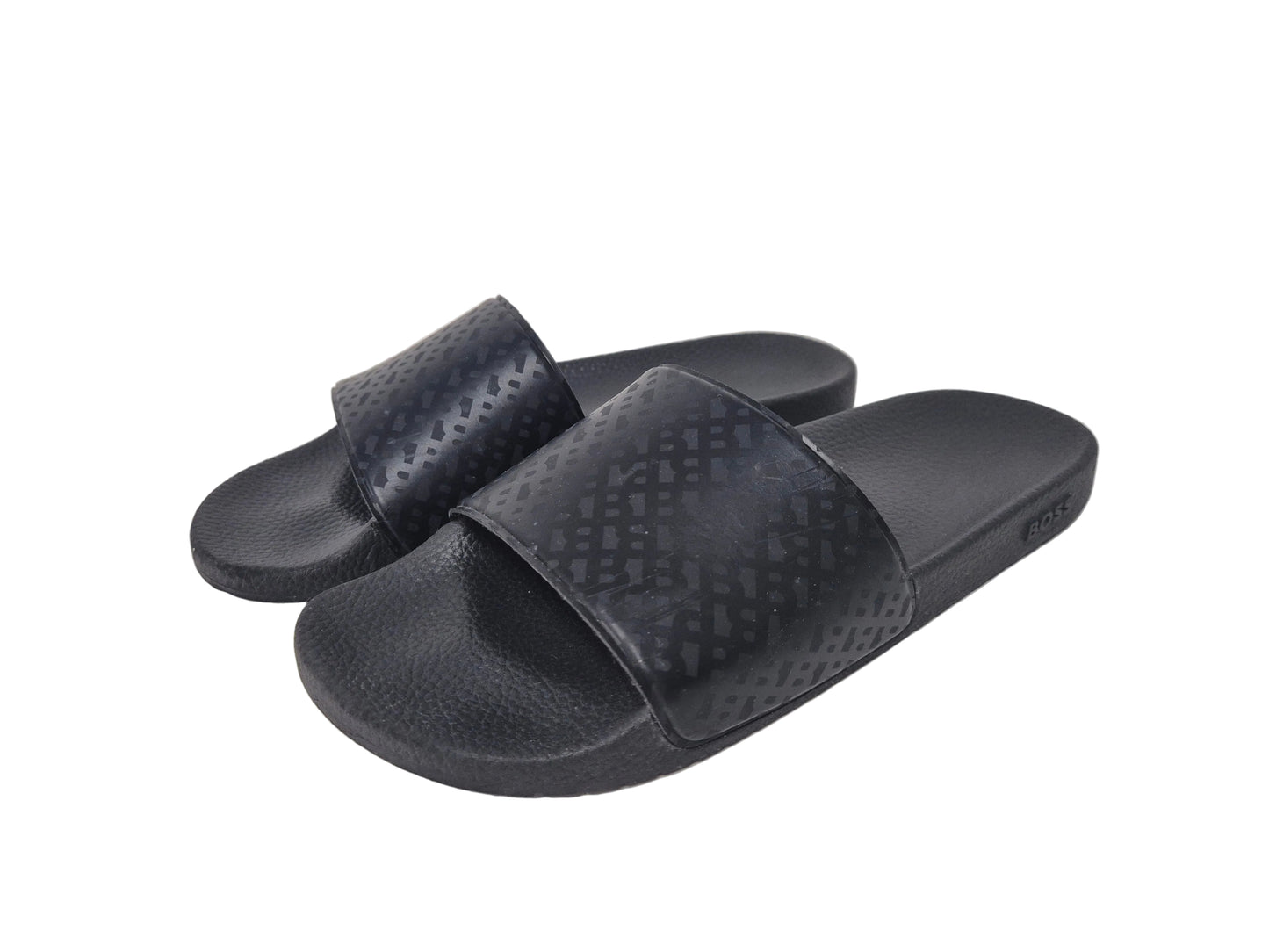 Boss Aryeh_Slid Badeschlappen, schwarz, Gr. 40