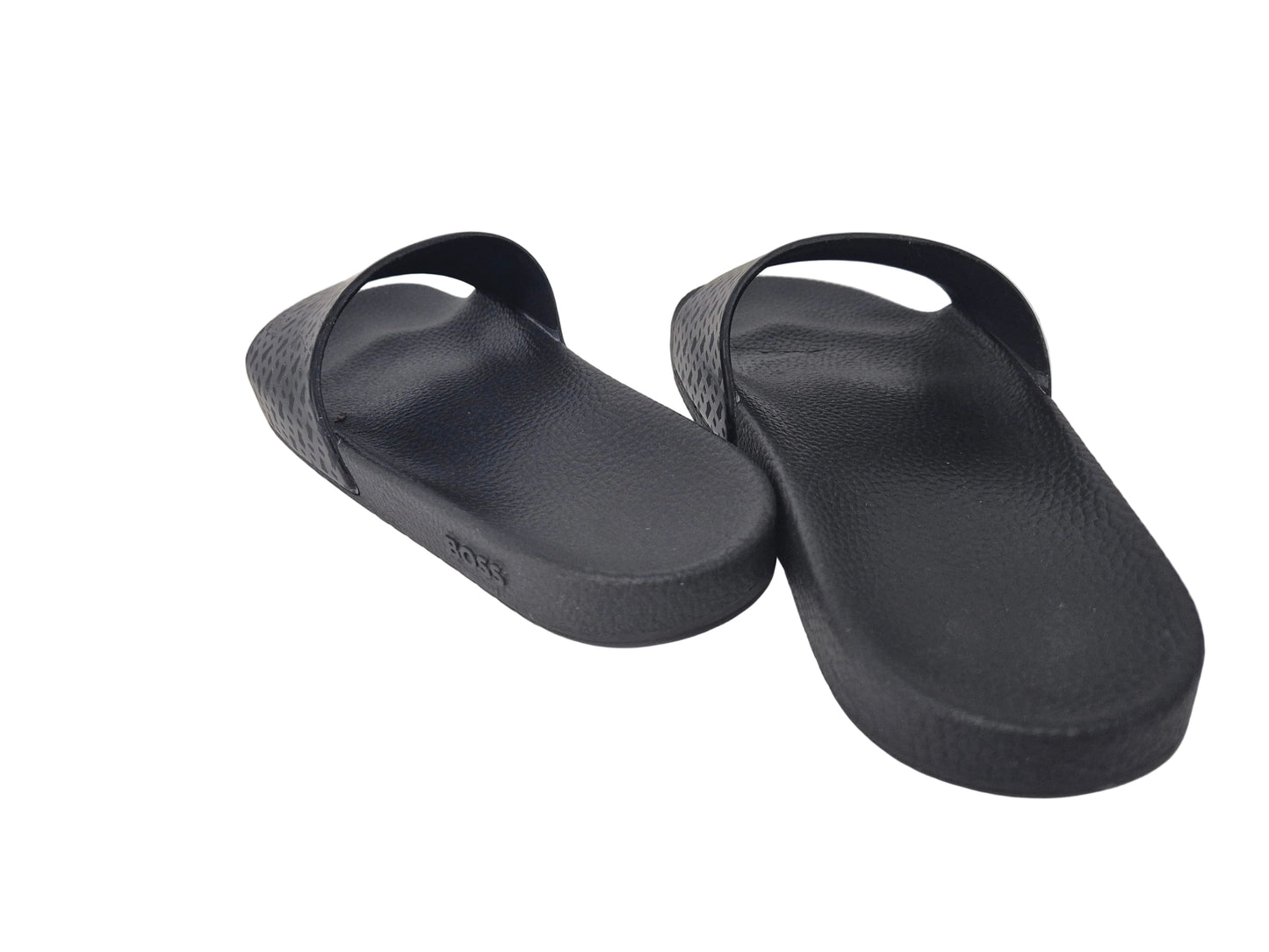 Boss Aryeh_Slid Badeschlappen, schwarz, Gr. 40
