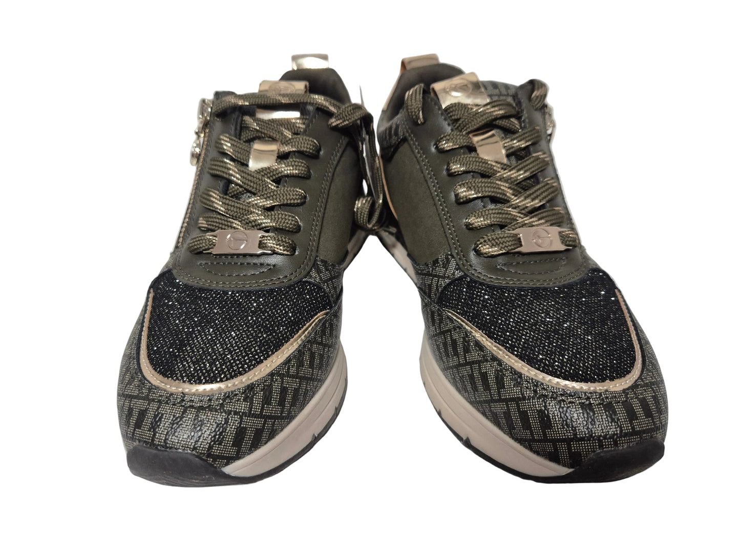 Tamaris Sneaker low, oliv grün, Gr. 36