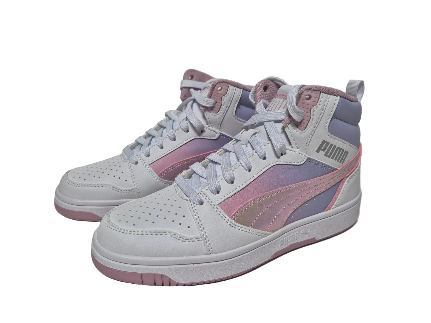 Puma Caven 2.0 Sneaker, weiß lila rosa, Gr. 37.5