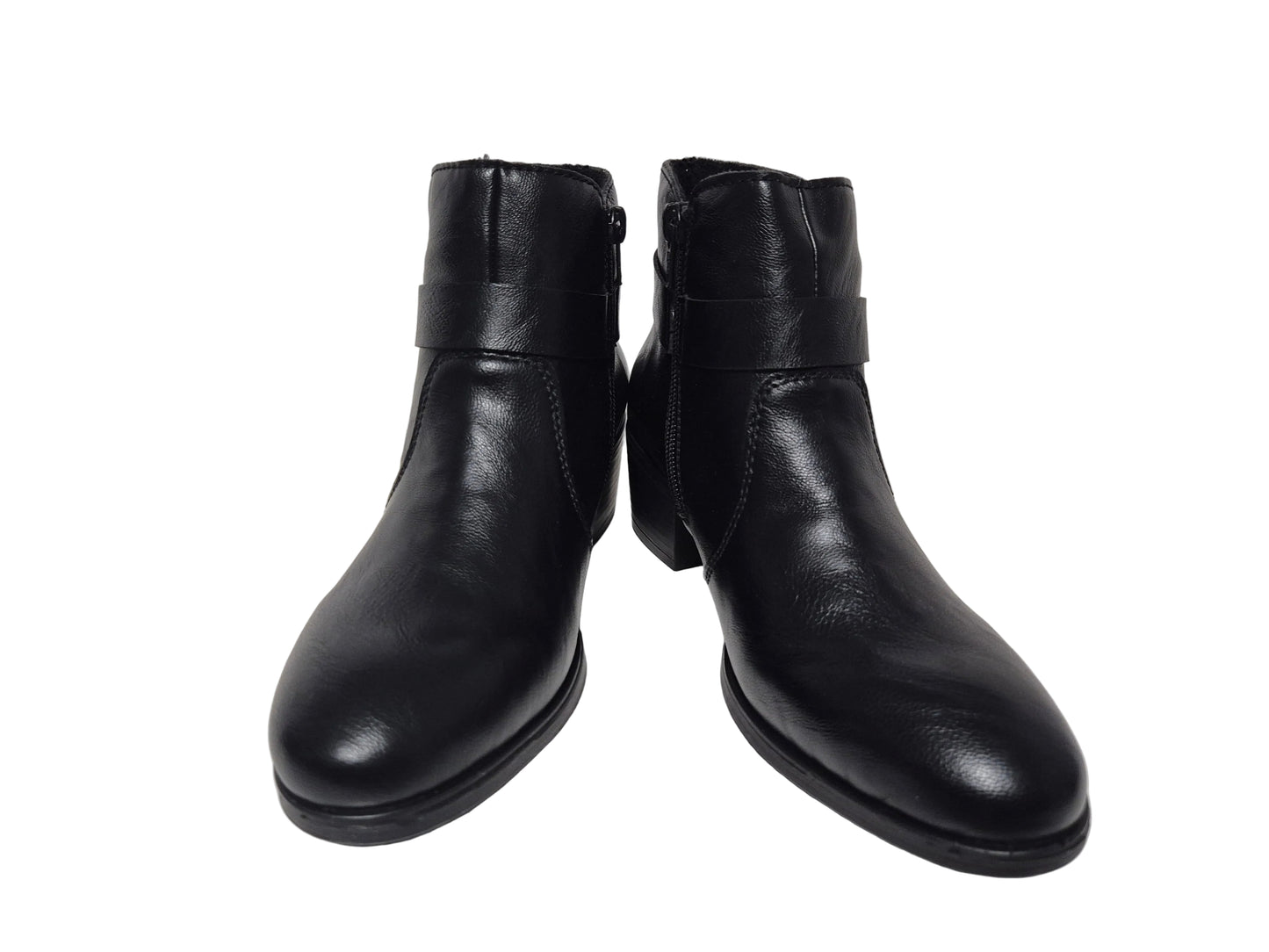 Rieker Ankleboots Stiefelette, schwarz, Gr. 38
