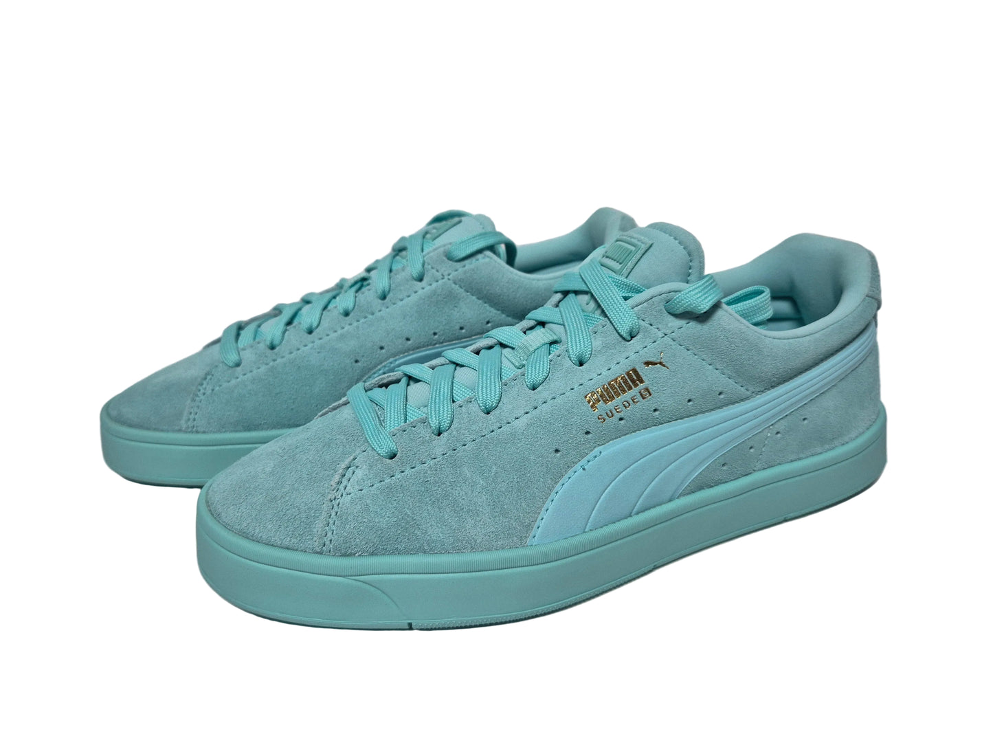 Puma Suede S Wns Sneaker, aruba-blau, Gr. 40