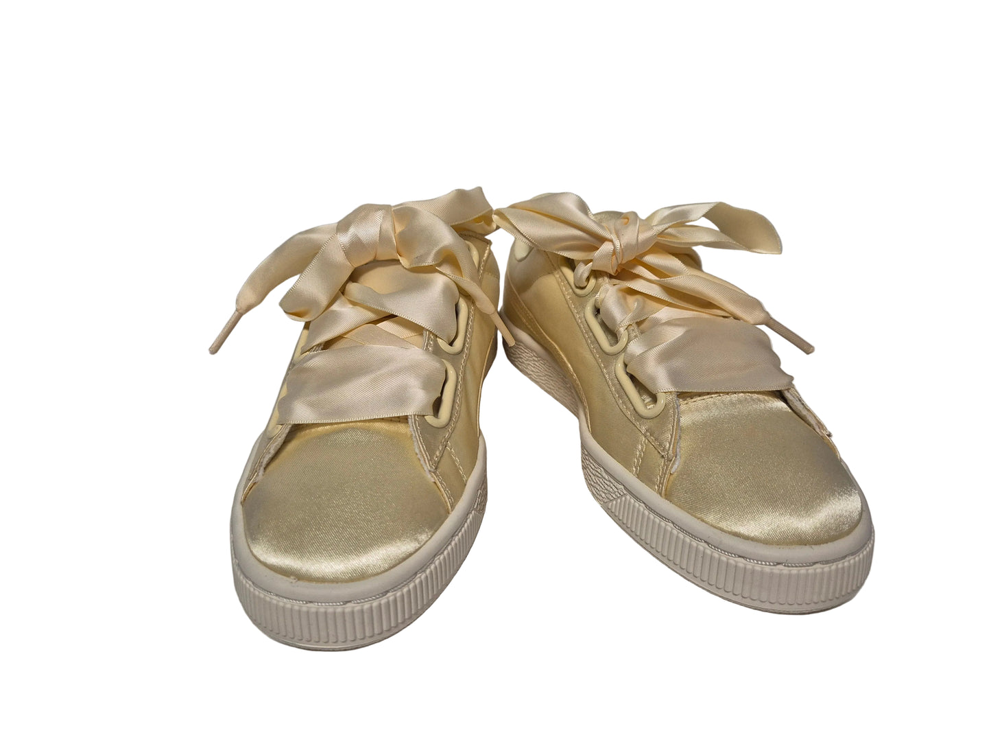 Puma Basket Heart Satin Summer, gold, Gr. 36