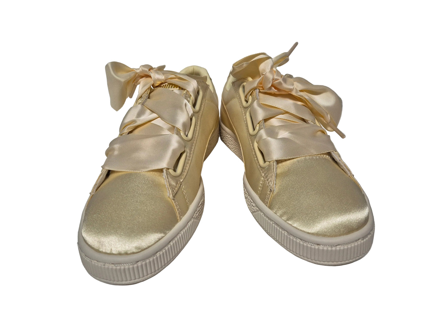 Puma Basket Heart Satin Summer, gold, Gr. 37.5