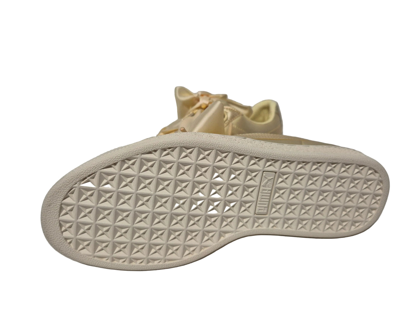 Puma Basket Heart Satin Summer, gold, Gr. 37.5