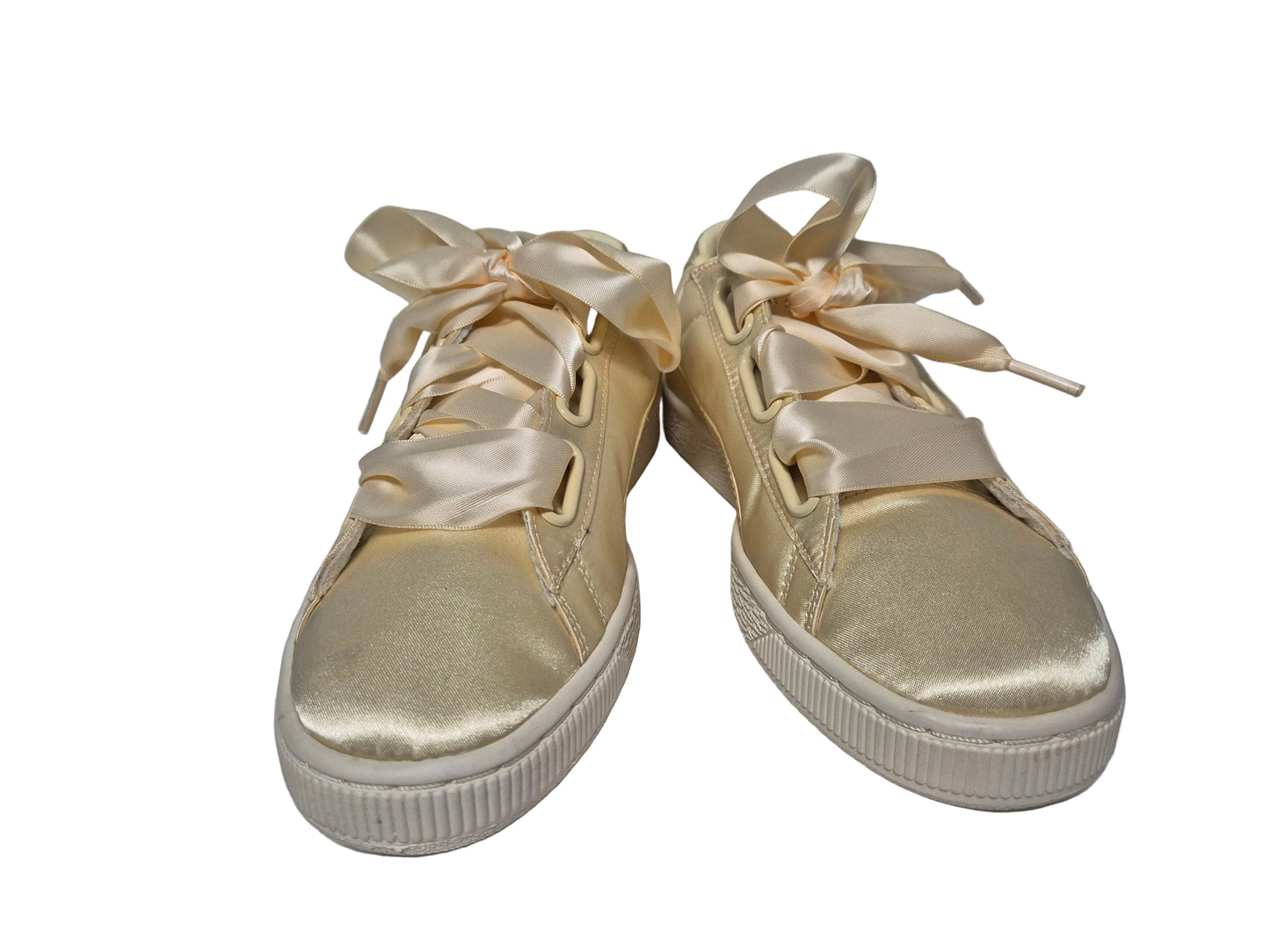 Puma Basket Heart Satin Summer, gold, Gr. 39