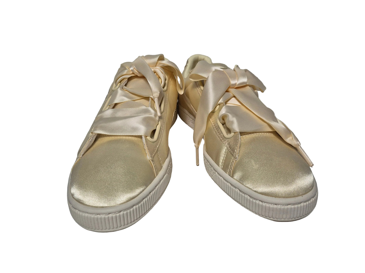 Puma Basket Heart Satin Summer, gold, Gr. 41