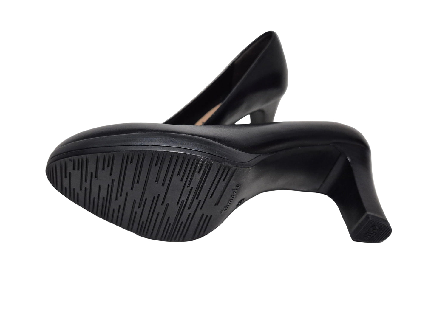 Tamaris Zealot Pumps in klassischer Linie, Schwarz, Gr. 39