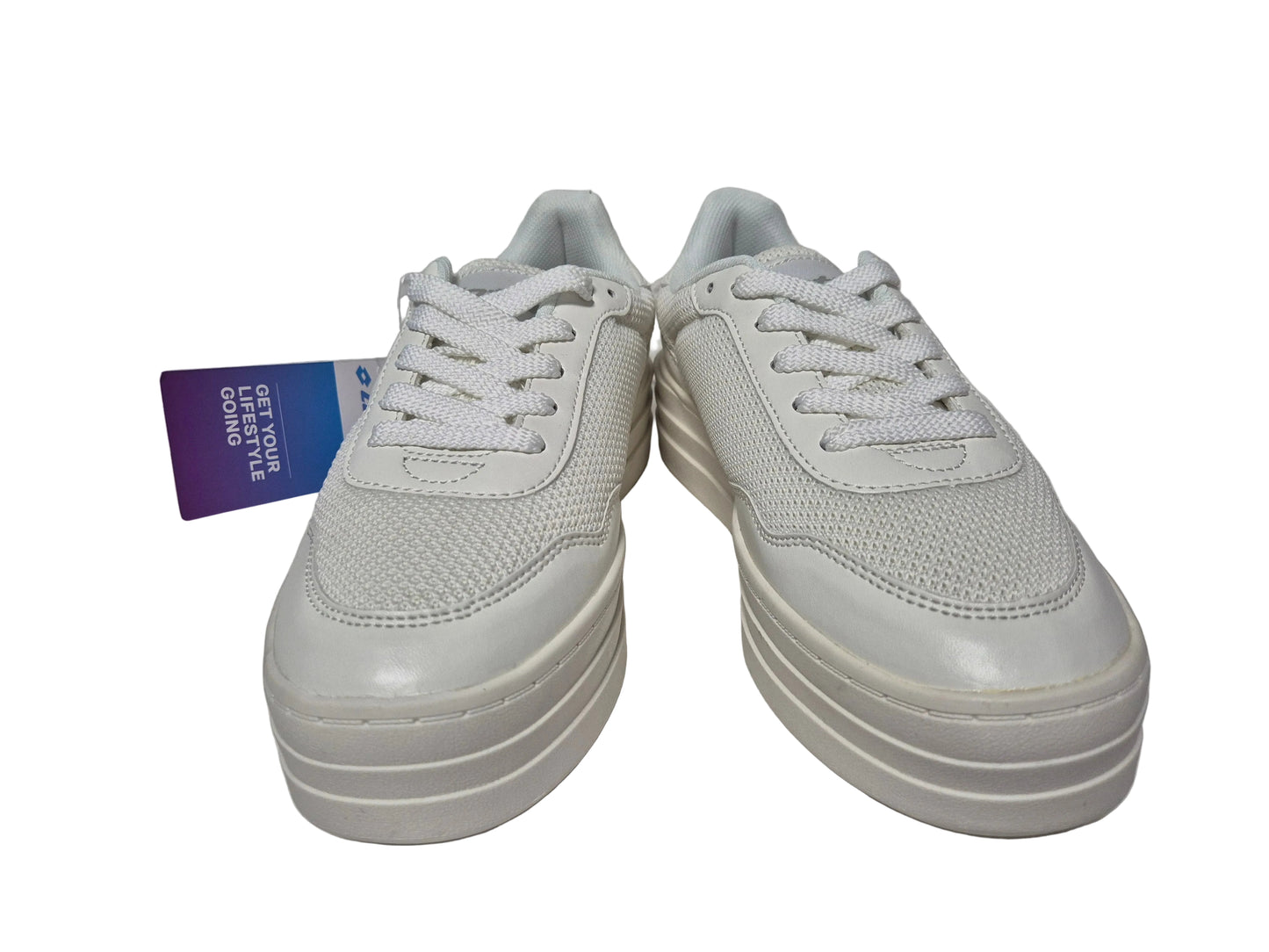Lotto Plateausneaker, weiß, Gr. 37